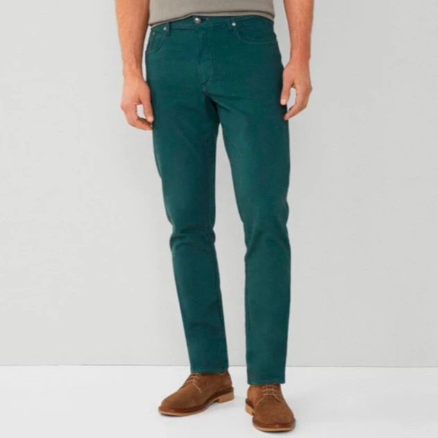 Hackett London Pantalón 5 bolsillos de hombre texturizado