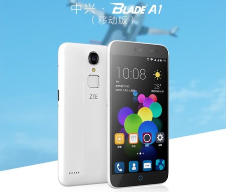 ZTE presenta Blade A1, un gama de entrada con lector de huellas por solo 85 euros al cambio