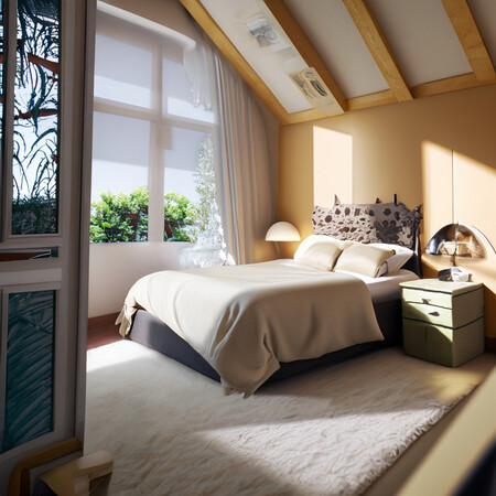 Habitación en verano