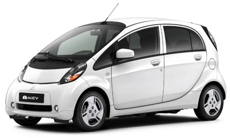 Mitsubishi i-MiEV blanco 1