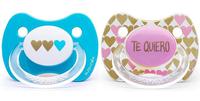 Chupetes para San Valentín de Suavinex