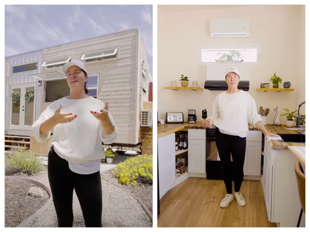 Esta mujer sigue una vida humilde en una mini casa sin alquiler ni hipoteca, y asegura: «Tengo libertad financiera y me lo estoy pasando genial»