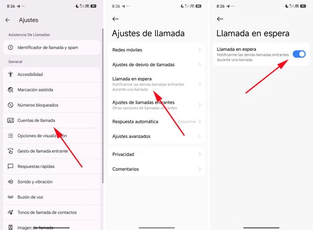 Llamada En Espera Xiaomi