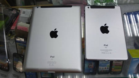 Montaje con el hipotético iPad mini