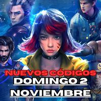 Códigos Free Fire Max hoy Domingo 2 de Noviembre con recompensas gratuitas 