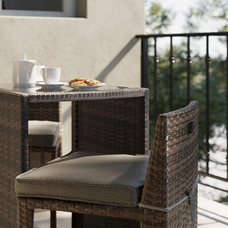 Conjunto De Jardin Occas Duo De Acero