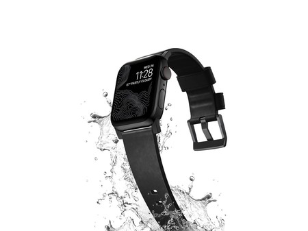 La nueva correa para Apple Watch de NOMAD es de cuero y también resistente al agua y al sudor