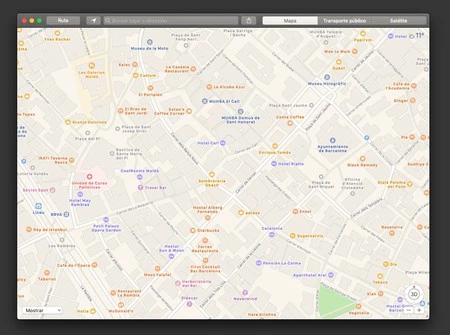 Mapa Claro Macos Mojave