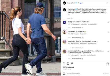 Ana De Armas Tom Cruise Pareja