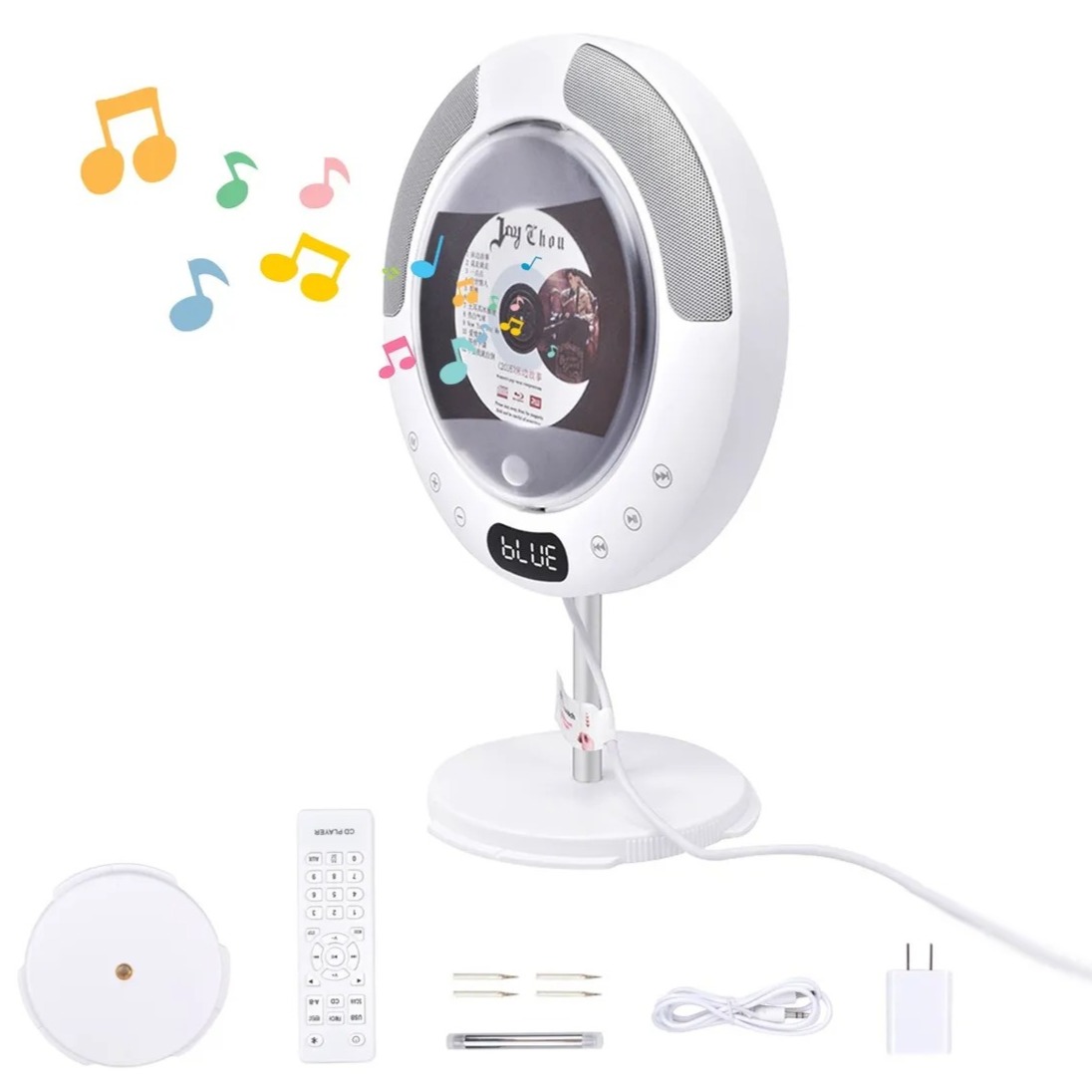 Reproductor de CD con Bluetooth / USB / AUX