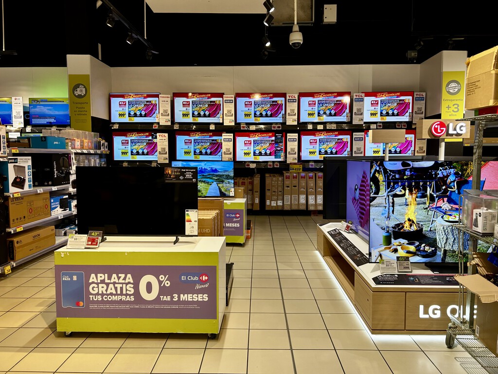 Carrefour liquida este fin de semana el Smart TV LG QNED de 86 pulgadas...