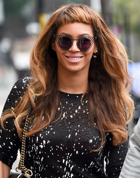 Esos flequillos que hacen que hasta Beyoncé esté fea