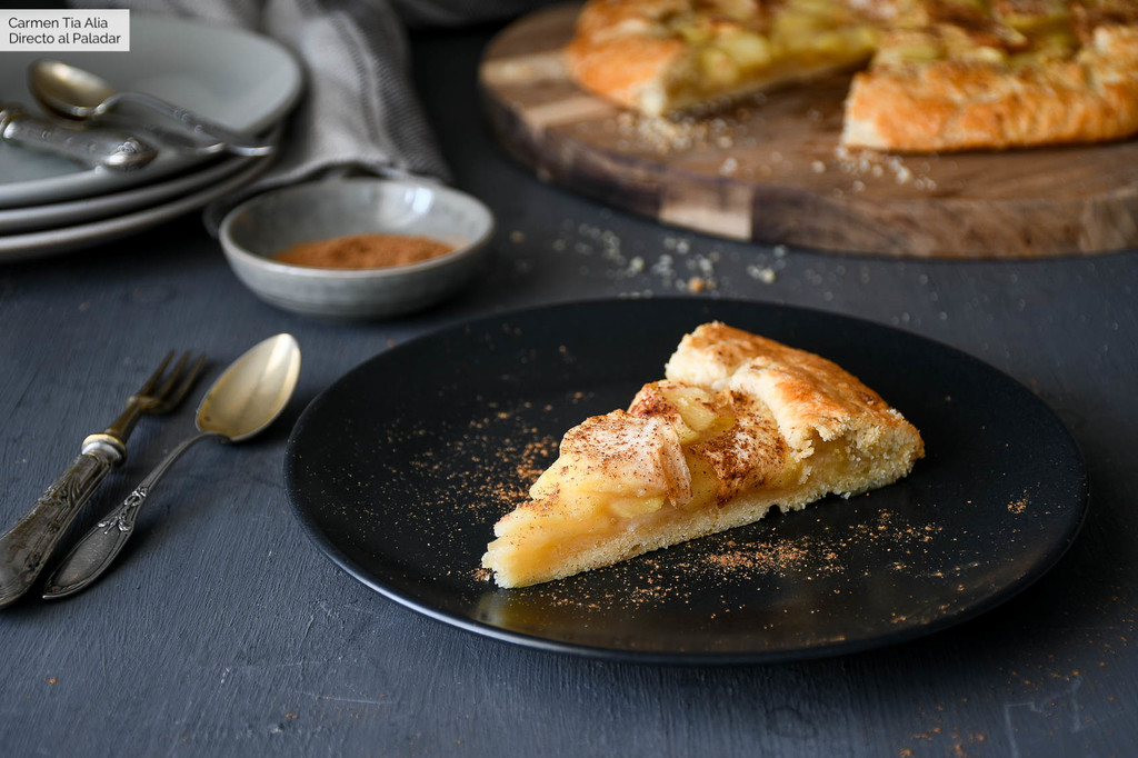 Galette de manzana: la receta de tarta de manzana más fácil del mundo (con vídeo incluido)