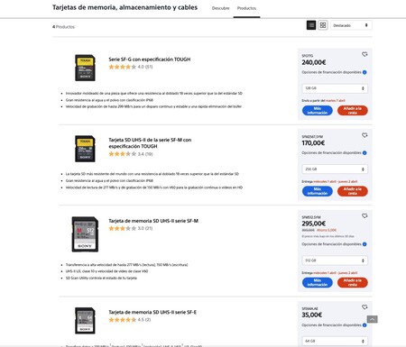 O que você pode comprar hoje no site da Sony