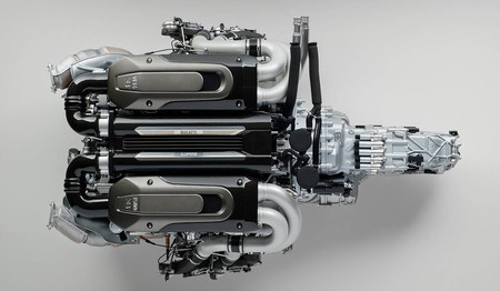 Bugatti Chiron motor