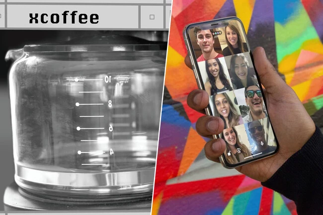 Webcam Cafetera Videollamadas