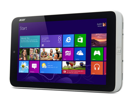 Acer le pone precio oficial a su tablet de ocho pulgadas con Windows 8