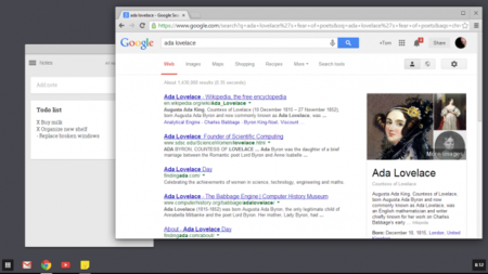 Google Chrome se actualiza trayendo el sabor de Chrome OS a Windows 8