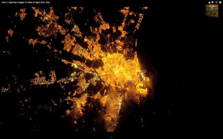 Las ciudades de más de un millón de habitantes vistas desde el espacio