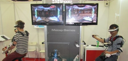 ‘Sci-Shoota’, la máquina que mezcla realidad virtual y control por movimientos de Mocap Games