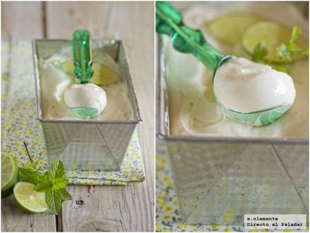 Helado de lemon curd. Receta