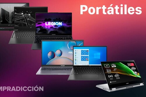 11 nuevas ofertas en portátiles gaming y de trabajo en Amazon: modelos de ASUS, Acer, HP o Lenovo a precios rebajados
