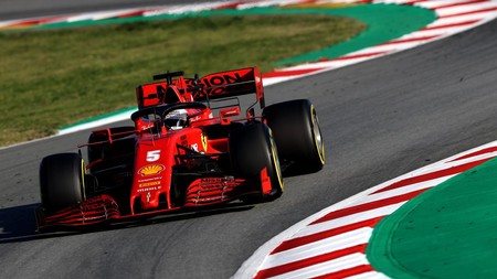 Vettel Barcelona F1 2020