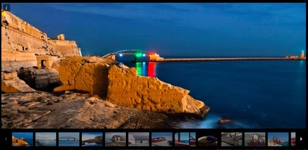 La Valeta, Malta: una pasarela que vuelve a unir el dique de San Telmo