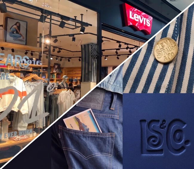 Levis blue tab
