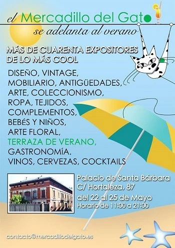 Descuentos y precios especiales en 'El Mercadillo del Gato', del 22 al 25 de mayo en Madrid