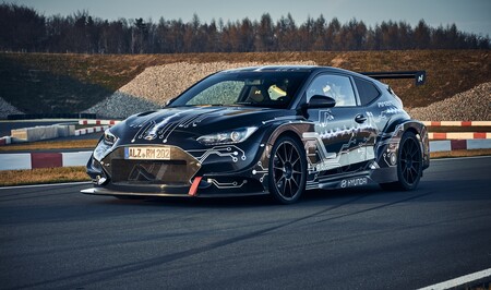 El Hyundai RM20e es el rey de los hot-hatches eléctricos: 810 hp y 0 a 200 km/h en 9.8 s