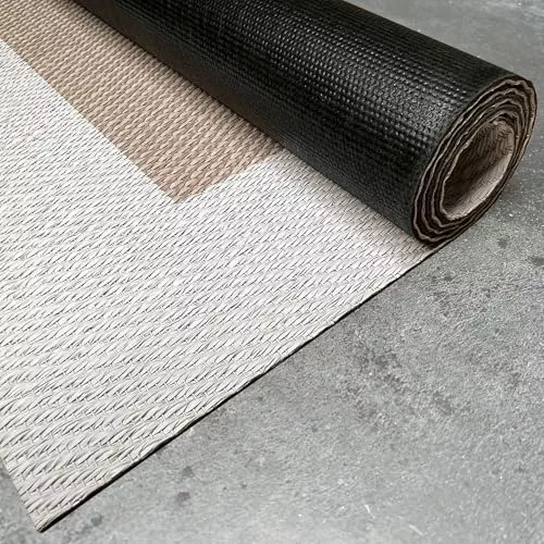 STORESDECO Alfombra vinílica de Tejido Trenzado Premium de Alta Gama