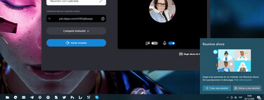 How to make a group video call in Windows 10 from the taskbar, quickly and without having to register an account