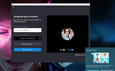 Cómo hacer una videollamada grupal en Windows 10 desde la barra de tareas, rápidamente y sin tener que registrar una cuenta