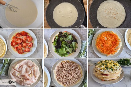 Pasos Torre Panqueques