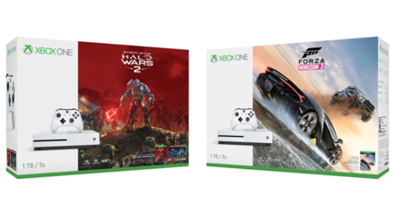 Xbox One S contará el mes que viene con dos nuevos packs de Halo Wars 2 y Forza Horizon 3