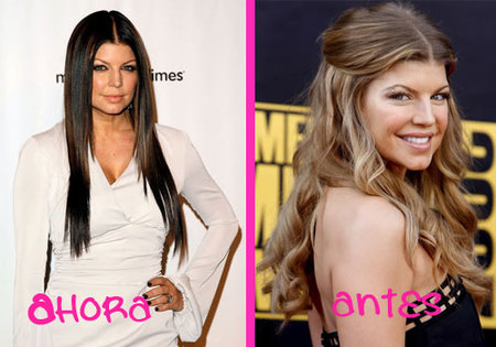 Fergie estrena look