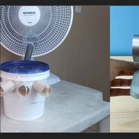 Hacer un "aire acondicionado" casero con una caja, hielo y un ventilador es posible, pero estos son sus principales inconvenientes