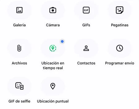 Tipos de asjuntos que podemos incluir en la mensajería RCS