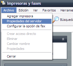 Cola de impresión
