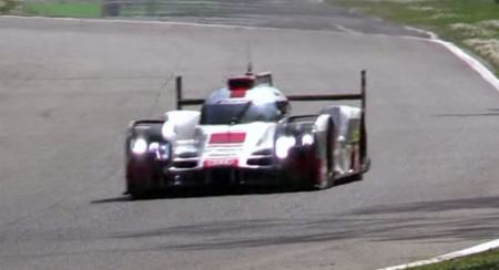 Audi R18 E-Tron, curvas a más de 350 km/h