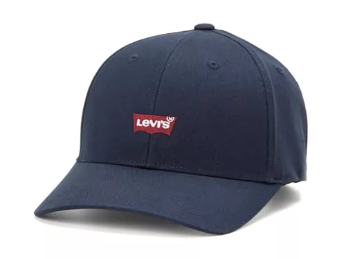 Levi's Housemark Flexfit Cap, Housemark Flexfit Gorra Hombre, Azul (Navy Blue), Talla Única