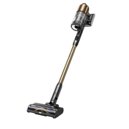 Aspirador fregona sin cable Dreame Z30 Pro Aqua-A. Potencia de succión 28.000 Pa. Cepillo multisuperficie TangleCut™ para limpiar sin que se enreden los pelos. Base con mantenimiento 100% manos libres. Oferta de lanzamiento: descuento de 100€. 