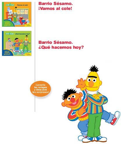 Libros de Barrio Sésamo para celebrar su aniversario