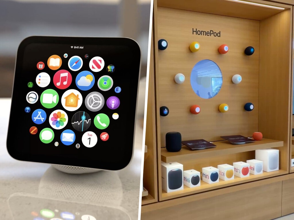 Las tiendas de Apple hacen hueco a su esperado HomePod con pantalla