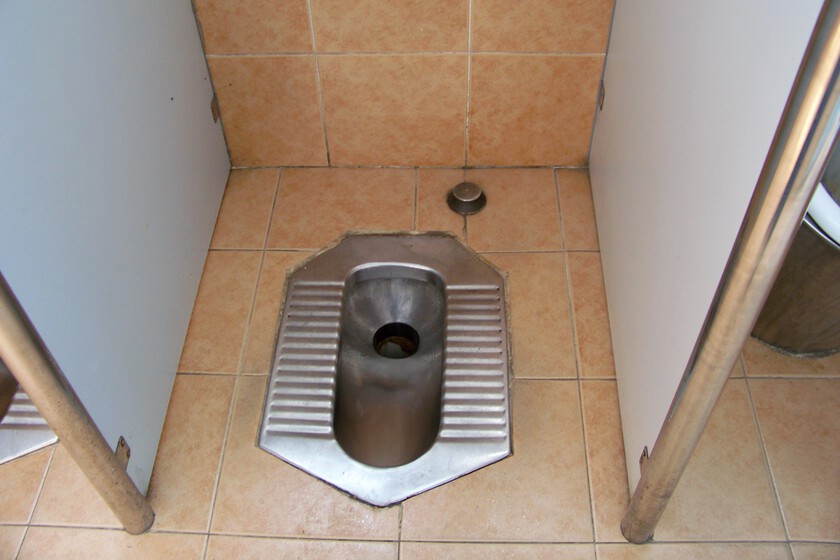 squat toilet