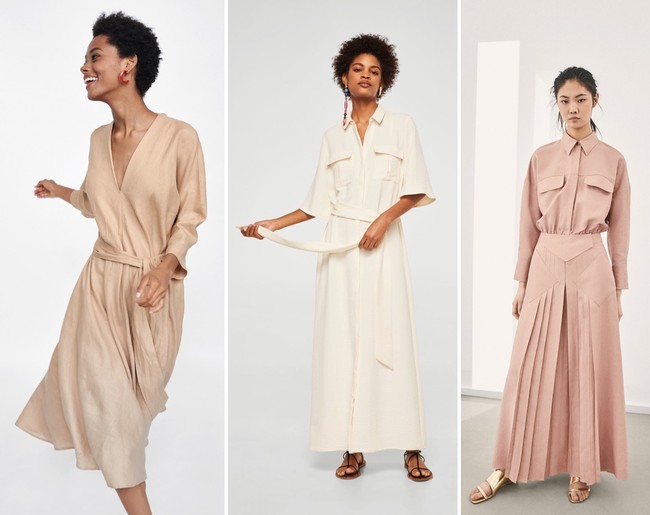 Vestidos Lino Melania Trump