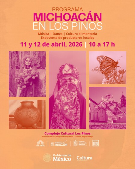 Llega el Festival Michoacán a Los Pinos este fin de semana con carnitas, uchepos y nieves de temporada 