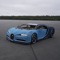2,304 motores, un millón de piezas de LEGO y sólo 5.3 hp: alucina con este Bugatti Chiron capaz de moverse