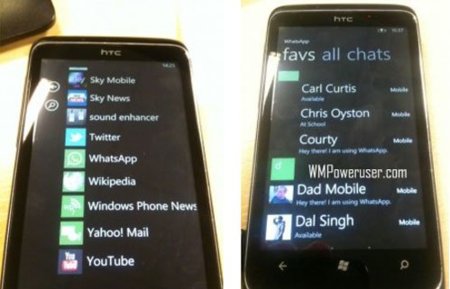 WhatsApp para Windows Phone 7, primeras imágenes